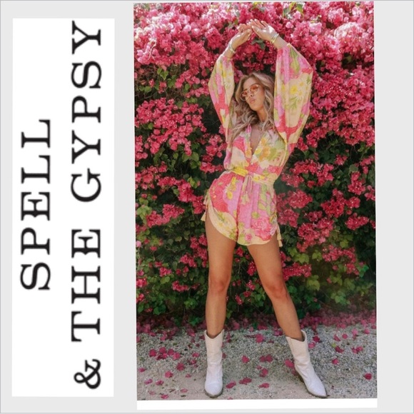 Spell Joshua Tree Romper XS